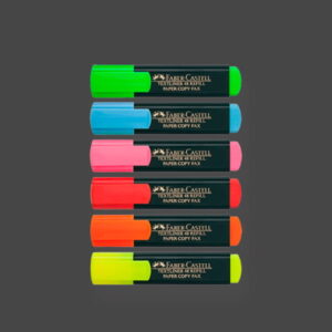 Subrayadores Faber Castell Textline